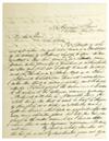 (SLAVERY AND ABOLITION--DOUGLASS, FREDERICK.) REMOND, CHARLES LENOX. Autograph Letter Signed to John Bailey, Jeweller of New Bedford, M